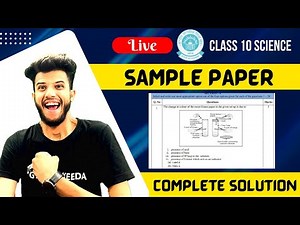 Class 10 Science Sample paper (2022-23) Complete Solution | CBSE Sample Paper Class 10 Science |