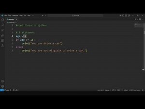 Python Conditional Statements: If, Elif, Else Tutorial