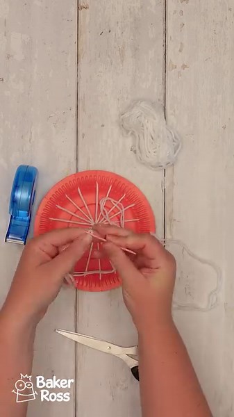 1K views · 11 reactions | Paper Plate weaving is such a fun and easy activity and it is also an excellent way for kids to practice their fine motor skills!  HOW TO MAKE >https://www.bakerross.co.uk/craft-ideas/kids/occasions/harvest-festival/paper-plate-apple-weaving/ #applecrafts #harvest #weaving #easycrafts | Baker Ross | Facebook