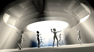 Group of Alien dancing