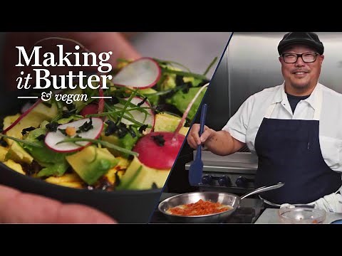 Vegan Butter Shallot Rice & Kimchi with Richard Chang | Making It Butter & Vegan | Miyoko’s Creamery