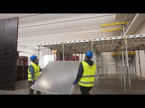 Systeme de coffrage à panneau de dalles - EVODECK [FR]