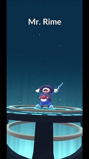 I Evolving Mr. Mime to Mr. Rime in Pokemon GO #shorts