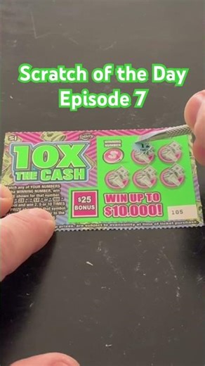 New 10x The Cash Florida Lotto Daily Scratch - Ep: 7 #scratchers #scratchofftickets #fun