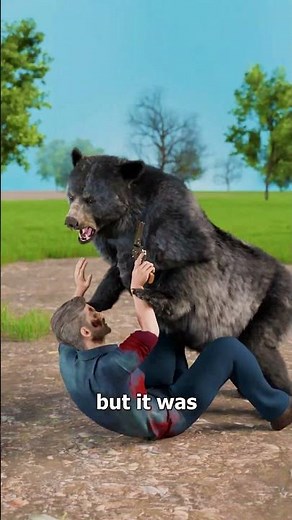 Boy Saves Father From Bear Attack 😨