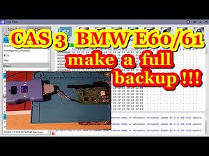 BMW CAS 3/+ . Full Backup.read/write with my new Programmer CG Pro !!!