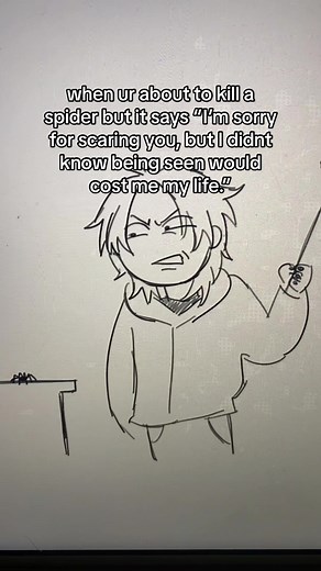 someone probably already did this but idc #artist #procreate #poetry #poem #spider