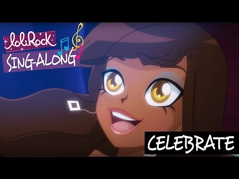 Celebrate | Karaoke Sing-Along Instrumental | LoliRock