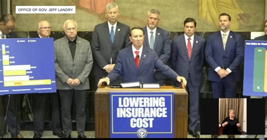 Governor Jeff Landry proposes auto insurance reform amid high insurance costs