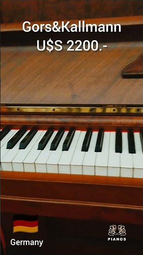 Piano Vertical Gors Kallmann ALEMAN #piano #yamahapianos VENTA DE PIANOS #pianista #music #musica