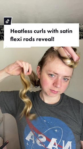 Heatless Curls with Satin Flexi Rods Tutorial