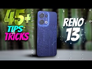 Oppo Reno13 Series 45+ Tips and Tricks...!😱