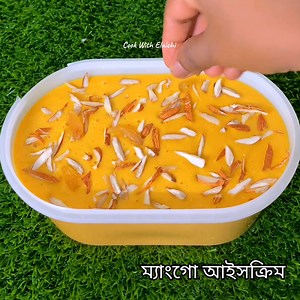 743K views · 4.6K reactions | গরমের প্রশান্তি ঠান্ডা ঠান্ডা ম্যাংগো আইসক্রিম বাসায় বানিয়ে নিলাম  #ম্যাংগো #আম #আইসক্রিম #mangoicecream #রেসিপি | Cook with Elaichi | Facebook