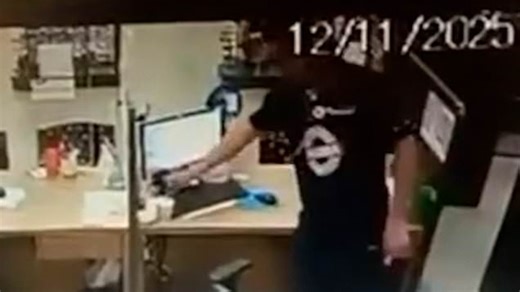 Office worker caught on CCTV adding his semen to female colleague's ice cream
