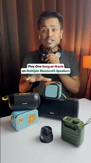 Play One Song on Multiple Bluetooth Speakers with Your MacBook 🎧 #shorts