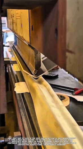 Metal Sheet Bending Process Using a Press Brake Machine | Precision Metal Forming.