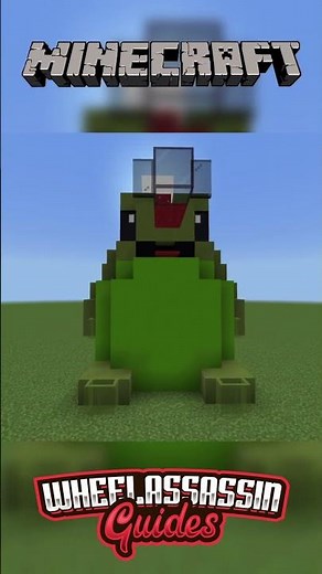 A cute Froggy built in Minecraft!!