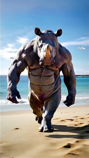 Bodybuilder Animal #cartoon #toonuniverse #kids ‪@toon5937‬ #funnyvideo