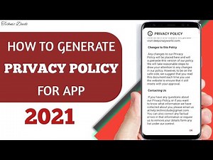 How to Generate Privacy Policy For App | terms and conditions generator