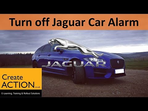 Jaguar - How to turn off / disable alarm