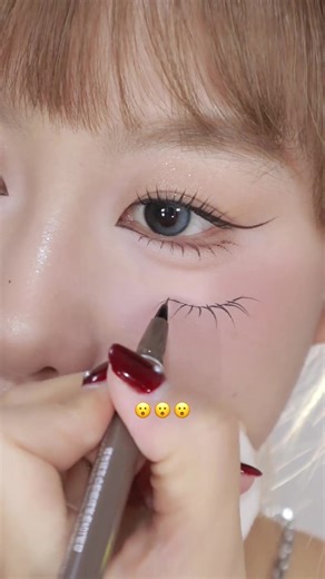 This is THE eyeliner that changed my life😲😲😲 No smudge, no fade, ALL DAY!!🤌🏽🤌🏽🤌🏽 #makeup #fyp #eyeliner #eyelinertutorial #judydoll_us