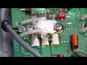 Yaesu FT-897D нет мощности на 430MHz (repair)