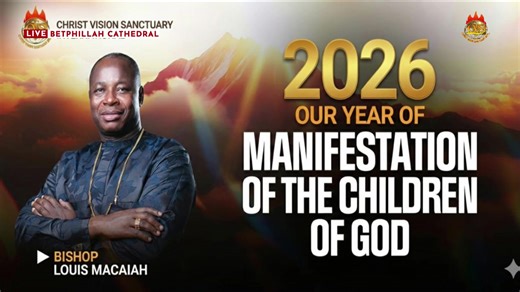 Turing Point With Bishop Prophet Louis Macaiah || Tuesday 6th January 2026 #BishopMacaiah #LMM #CVSI Disclaimer: We own no rights to the Background Music | Christ Vision Sanctuary International
