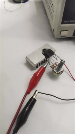 Current Control Circuit with TIP3055 Transistor