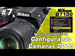 📷 Configurando cámaras | Nikon D7100 | Menú de horquillado/flash