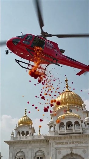 Helicopter dubara flowers