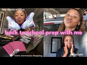 back to school prep with me 💓|vlog