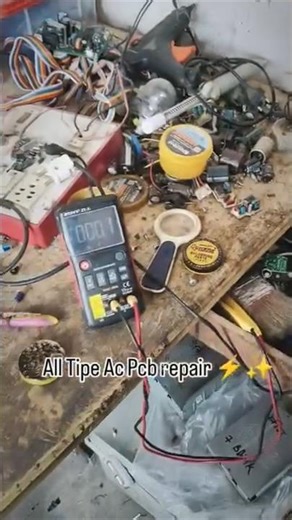 PCB Repairing.. AC PCB #actechnician #acpcbrepair #actechniciancourse