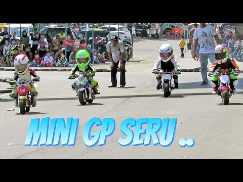 Anak Kecil Balap Motor Umur 3-10 Tahun Berani Ngebut - Pocket Bike Racing Kids (MINI GP Indonesia)