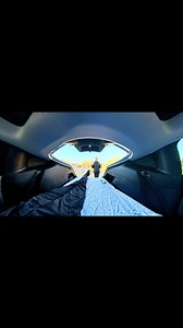 4.9K views · 123 reactions | I am 6’2.5” and can actually layout and my feet just touch the tailgate. The air mattress fits perfect and automatically inflates. It takes a bit to squeeze the air out when putting it away but it’s a pretty sweet setup  #tesla #carcamping #travel #joshuatree | Jeb Corliss | Facebook