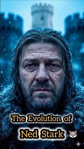 The Tragic Evolution of Ned Stark 🐺❄️ | Game of Thrones