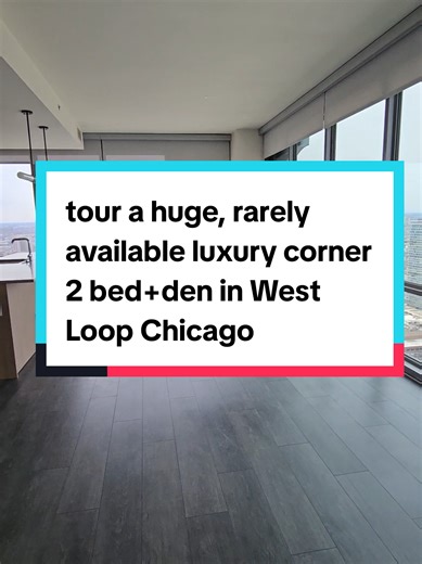 Luxury Corner Apartment Tour in West Loop Chicago