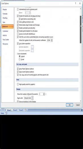 How to Show of Increase Recent Documents in Excel
