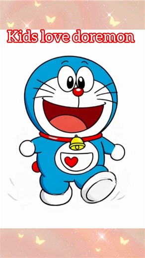 Cute Doraemon Drawing 💙 | Easy Cartoon Drawing for Kids | Dibujo Fácil #Shorts