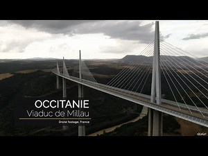Drone | France, Occitanie, Viaduc de Millau