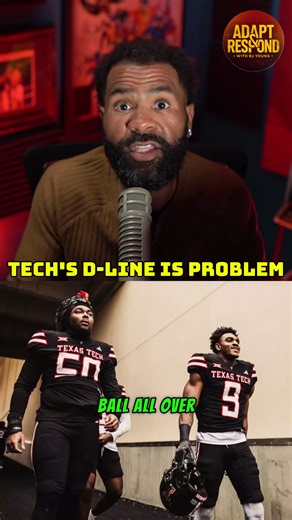 12K views · 104 reactions | No. 8 Texas Tech's defensive line is a problem for No. 7 BYU #texastech #CFB #RedRaiders | RJ Young | Facebook