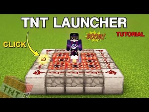How to make a TnT Launcher in Minecraft 😱🔥