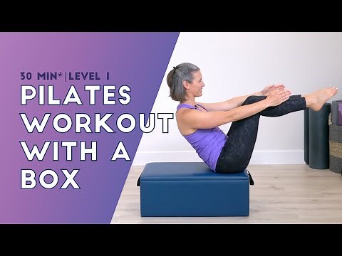 Pilates Workout with a Box | Full Body Pilates Workout