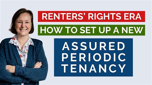 Rules for entering into new Assured Periodic Tenancy from 1 May 2026
