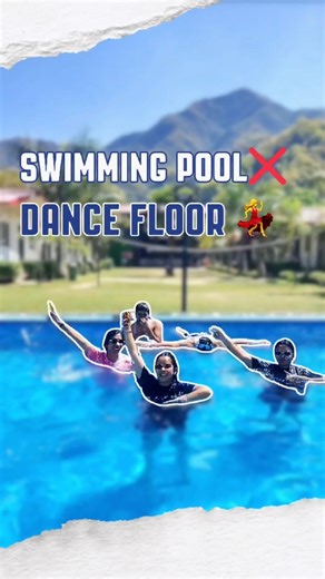 POV: Pool Ban Gaya Dance Floor 😂💃 #shorts