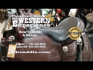 How To Clean A Saddle. Saddle Cleaning Kit. LIVE Tack Talk With Paul