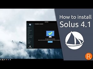How to install Solus 4.1