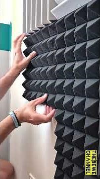 Schallschutzwand mit Muster selber bauen