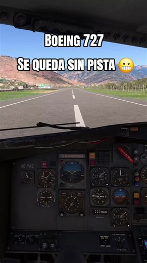 Boeing 727 Narrowly Avoids Runway Disaster