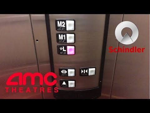 Schindler 321A Hydraulic Elevator @ AMC Veterans 24 Theater- Tampa, FL, USA