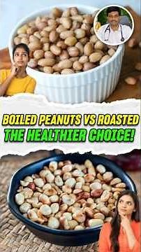 Boiled Peanuts vs Roasted: The Healthier Choice! #healthtips #diabetesawareness #food